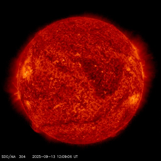 SDO - Soleil en UV 30.4 nm